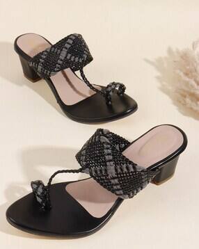 picktoes Women Open-Toe Heeled Sandals-picture-0