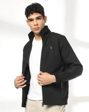 Men Slim Fit Jacket-image-5