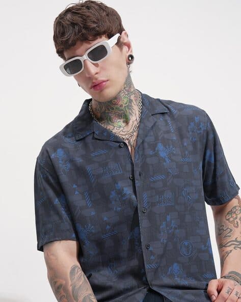 Highlander Men Printed Relaxed Fit Shirt