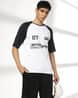 Men Motorsport Print Regular Fit Crew-Neck T-Shirt