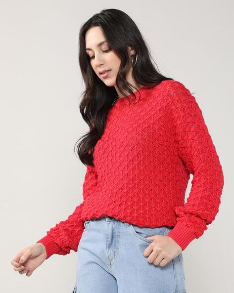 Lee Cooper Women Structured Regular Fit Pullover