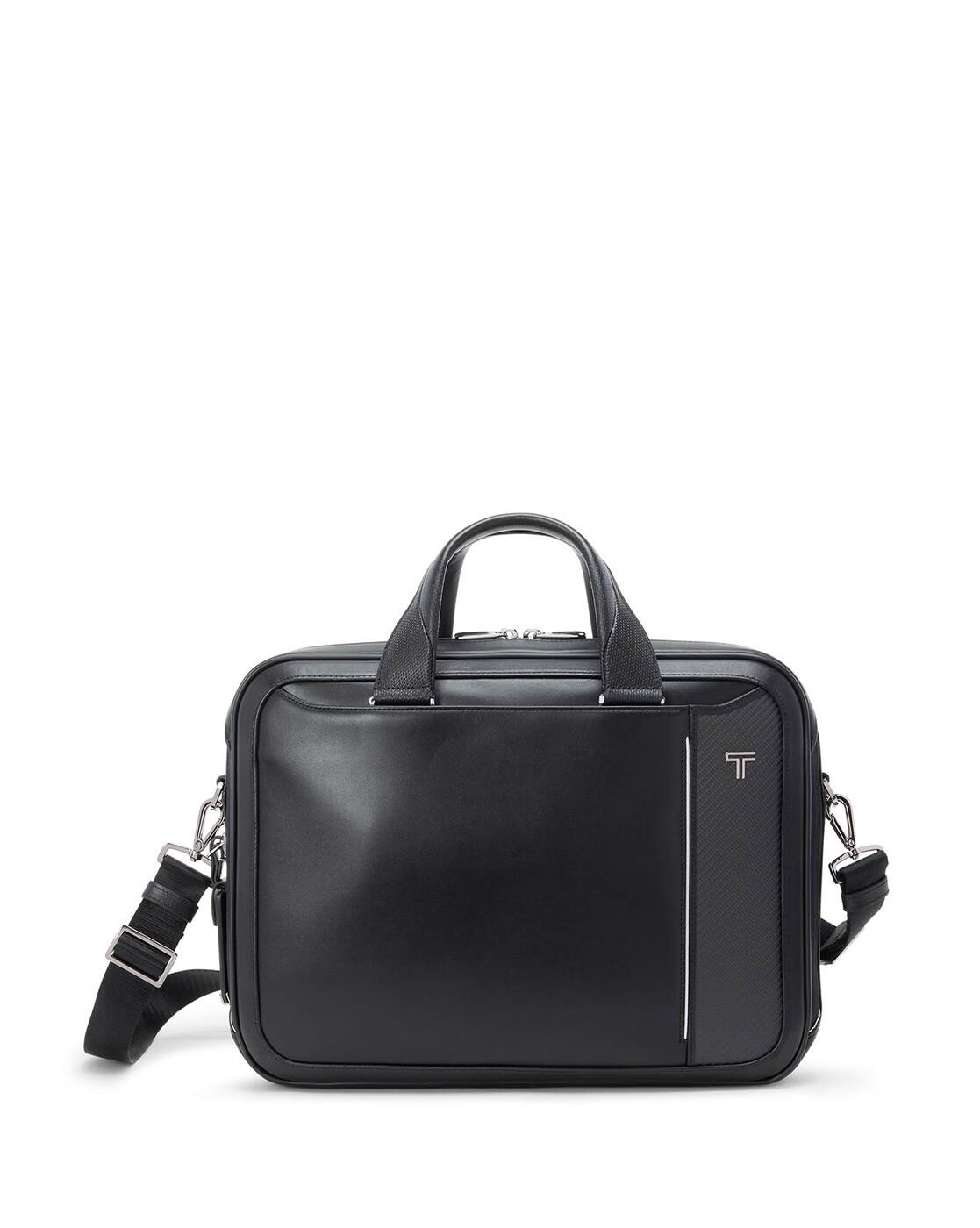 Buy TUMI Arrive Hannover Slim Brief | Black Color Men | AJIO LUXE