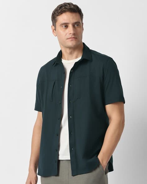 VAN HEUSEN Men Slim Fit Shirt