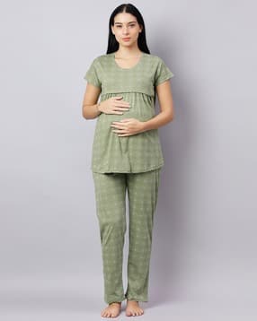 dzzo Women Printed Top & Pyjamas Set-picture-19
