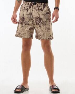 bewakoof Men Marvel Print Boxers With Elasticated Waistband-picture-26
