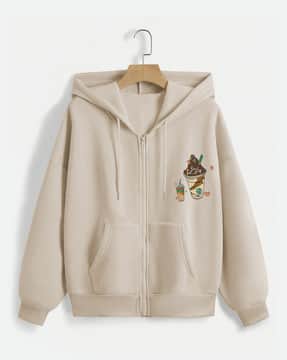 Buy Beige Sweatshirt & Hoodies for Women by Fery London Online