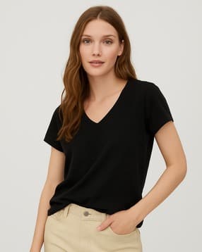 leia Women Relaxed Fit Cotton T-shirt-picture-21