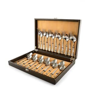 fns 24-Piece Gold-Plated Cutlery Set-picture-18
