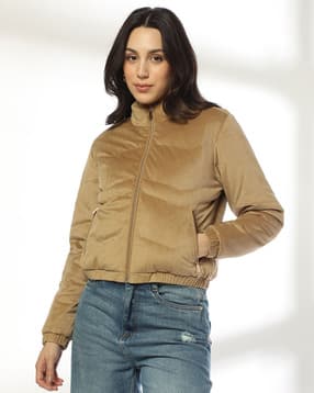 rio Women Quilted Regular Fit High-Neck Puffer Jacket-picture-19