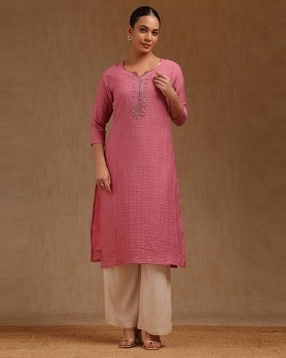soch Women Embroidered Straight Kurta-picture-11