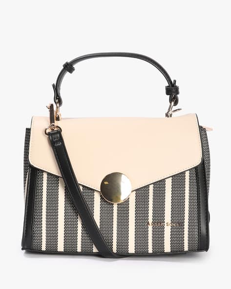 ALLEN SOLLY Women Geometric Print Satchel