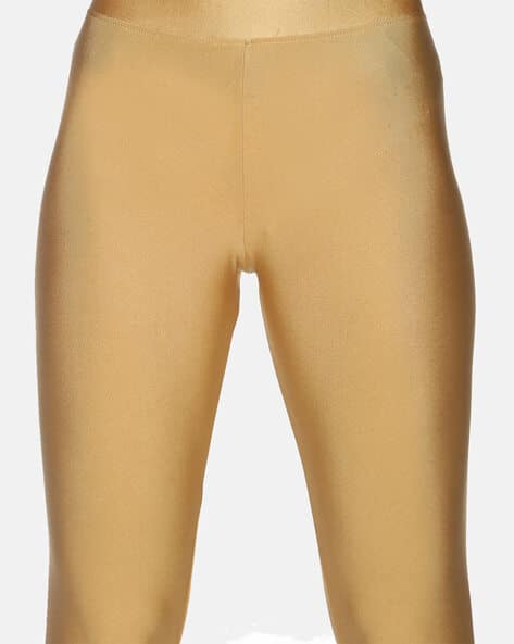 Buy Gold Leggings for Women by Twin Birds Online