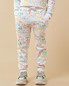 u.s. polo assn. Logo Print Joggers with Drawstrings Waist-picture-46