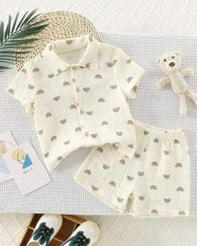 Boys Popcorn Shirt & Shorts