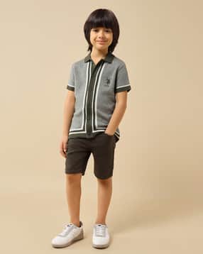 Boys Cotton Polo T-Shirt-image-49