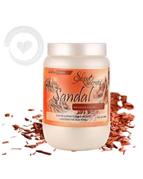 skin secrets Women Sandal Massage Cream with Sandalwood Oil-picture-52