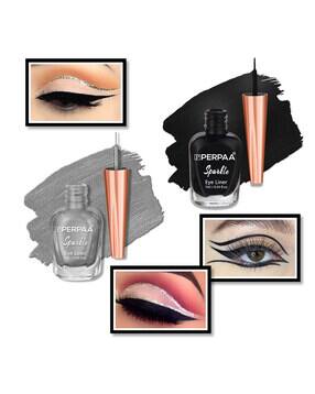 perpaa Women Set of 2 Waterproof & Long-Lasting Glitter Liquid Eyeliners -picture-29