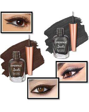 perpaa Women Set of 2 Waterproof & Long-Lasting Glitter Liquid Eyeliners -picture-38