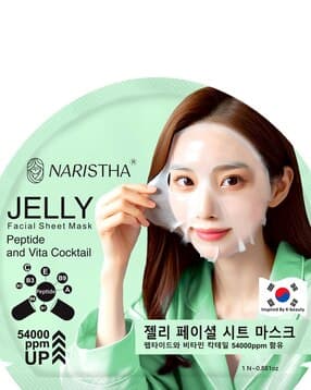 Jelly Facial Sheet Mask with Peptides & Vita Cocktail-image-41