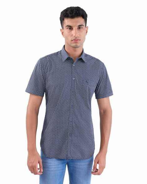 PARX Men Printed Regular Fit Shirt
