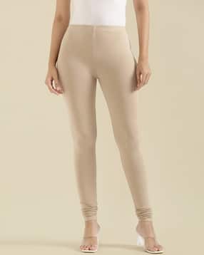 go colors Women Ankle Length Mid Rise Churidar-picture-20