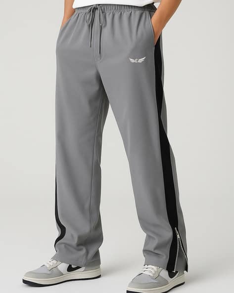 NEONOMAD Men Mid-Rise Straight Track Pants