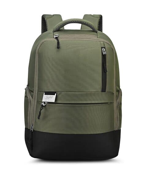 Nero 20L Laptop Backpack (Upto 15"), 2 Compartments, Black