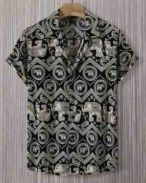 alpha tribe Men Classic Regular Fit Shirt-picture-21