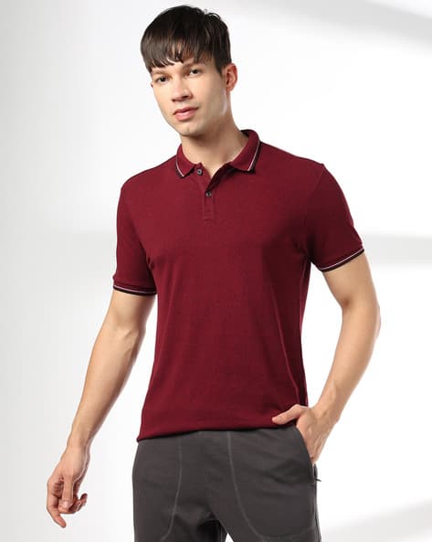 Teamspirit Men Core Grindle Regular Fit Polo T-Shirt Offers & Cashback