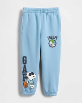 gap kids Boys Snoopy Print Relaxed Fit Joggers-picture-23