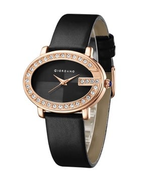 Women Analogue Watch with Leather Strap-GZ-60105-image-29