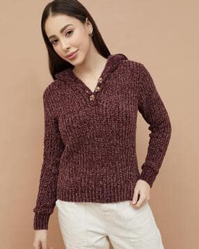 fame forever by lifestyle Women Slip-On Sweater Dress-picture-13