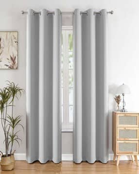 Pack of 2 Blackout Window Curtains with Eyelets