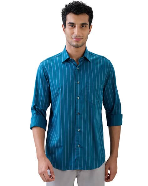 Colorplus Men Striped Regular Fit Shirt
