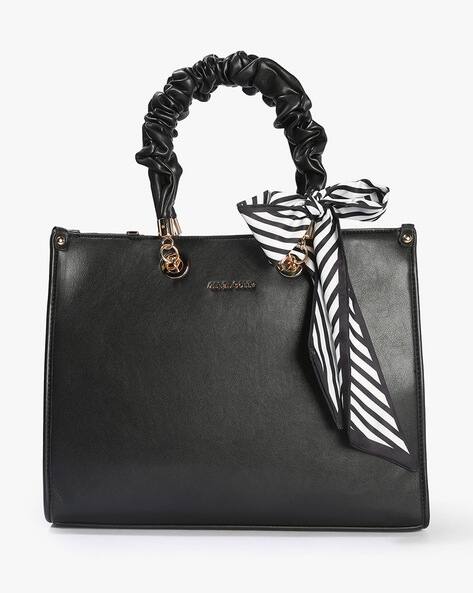 ALLEN SOLLY Women Scrunchie Handle Laptop Tote Bag
