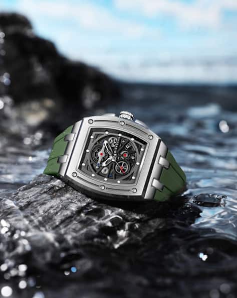 Giordano Men Water-Resistant Chronograph Watch - NF8075