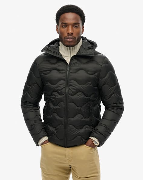 puffer jacket ajio mens jackets