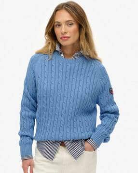 superdry Slouchy Cable-Knit Sweater-picture-51
