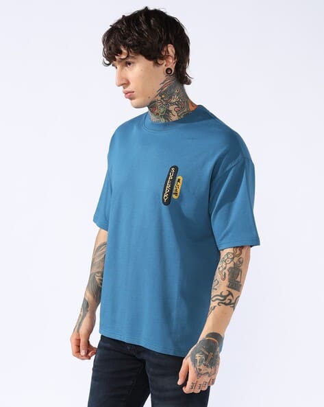Buy Ink Blue Tshirts for Men by SUPERDRY Online | Ajio.com