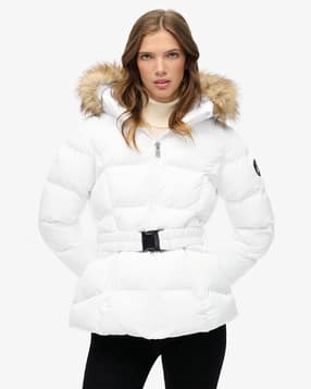 superdry Fuji Belted Puffer Jacket-picture-31