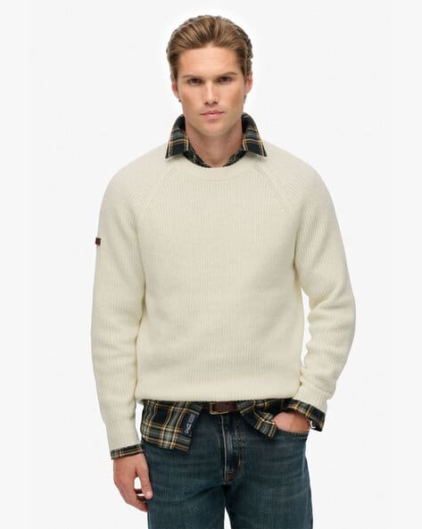 SUPERDRY Men Regular Fit Classic Pullovers