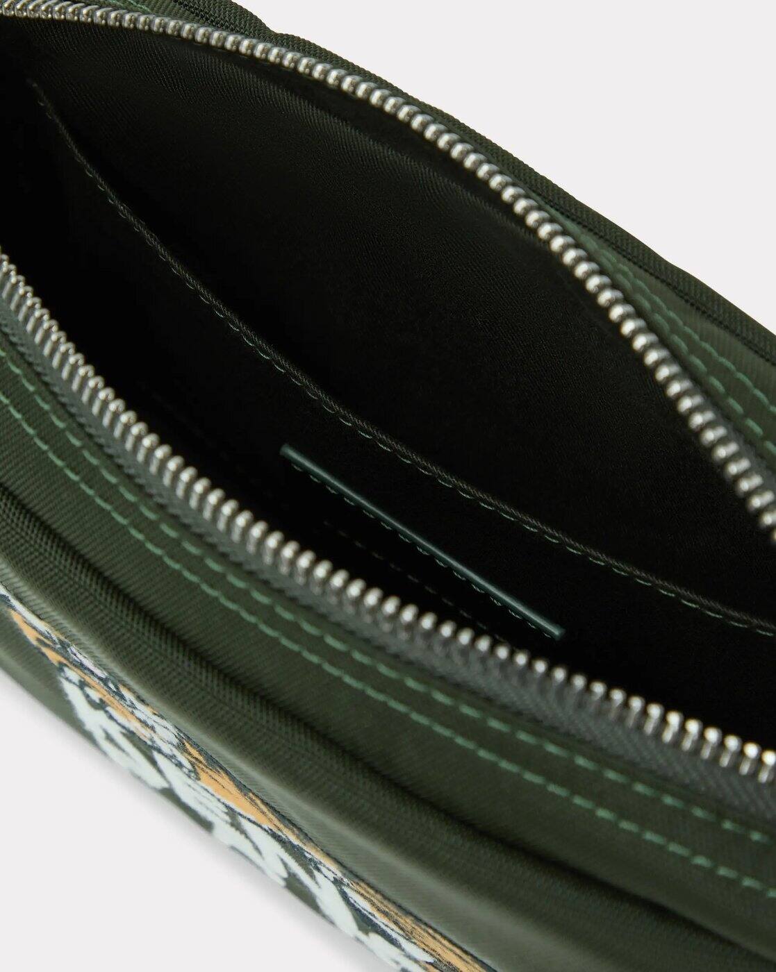 Buy KENZO Happy Tiger Crossbody Bag | Khaki Color Men | AJIO LUXE