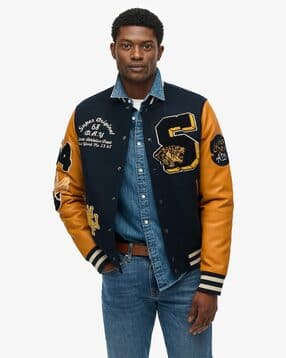 superdry Men Patch - Work Regular Fit Jacket-picture-34