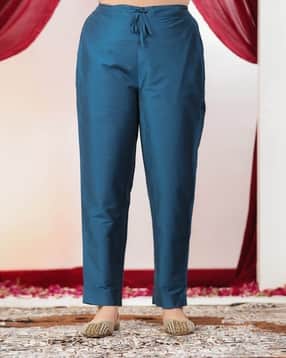 aramya Women Cotton Pants with Drawstring Waist-picture-20