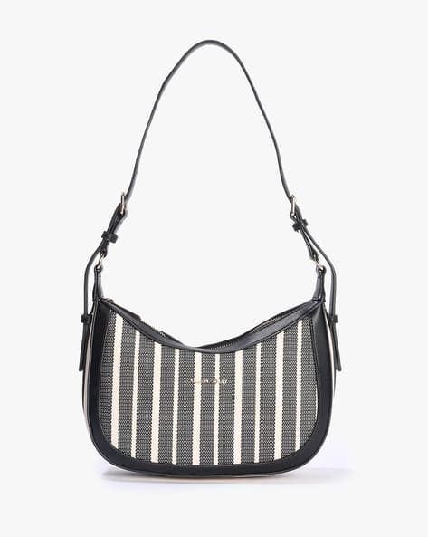 ALLEN SOLLY Women Striped Shoulder Bag