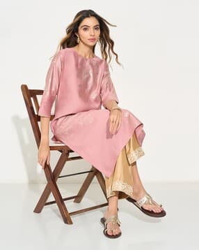 rangmanch by pantaloons Women Floral Print Straight Kurta-picture-31