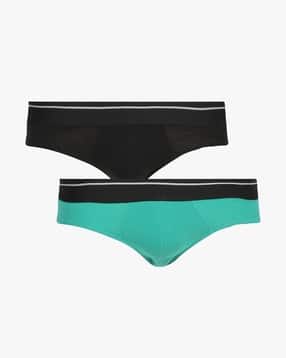 yousta Men Pack of 2 Colourblock Briefs-picture-23