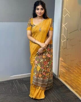 Women Cotton Saree Pure Mulmul 