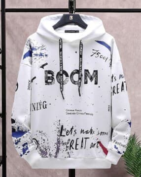 neonomad Men Typographic Print Regular Fit Hoodies-picture-21