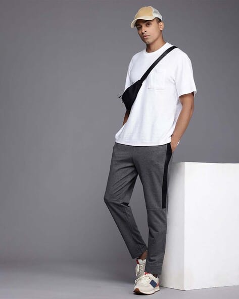 NEONOMAD Men Mid-Rise Straight Track Pants